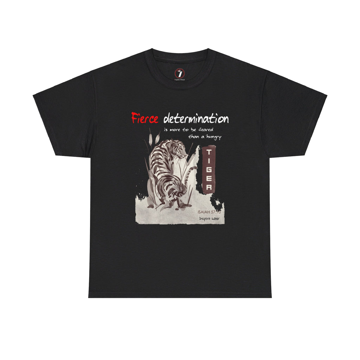 Fierce Determination Unisex Heavy Cotton Tee