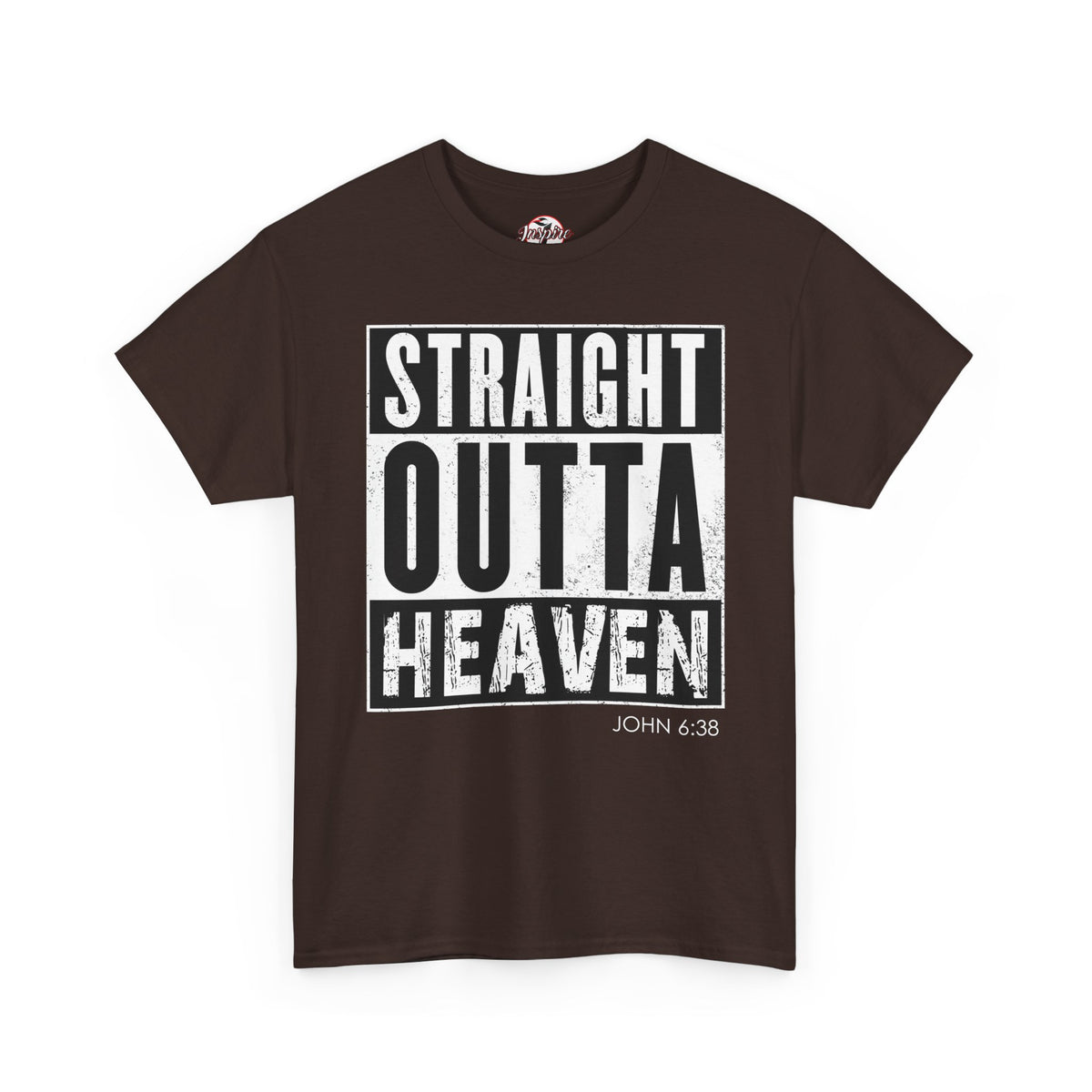 Straight Outta Heaven Unisex Inspirational Graphic T-Shirt
