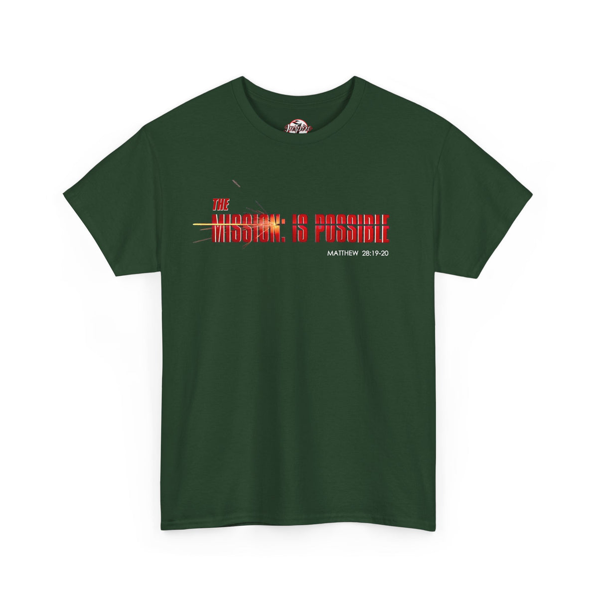 The Mission is Possible Motivational Unisex Graphic T-Shirt