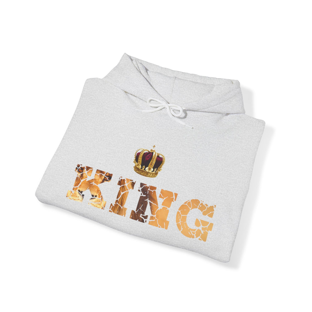 I Am King Unisex Heavy Blend™ Hooded Sweatshirt