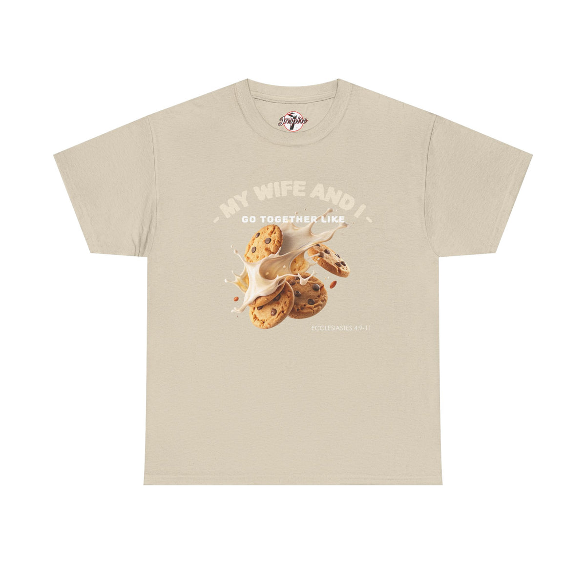 My Wife and I Go Together Like Cookies & Milk Men's Graphic Tee