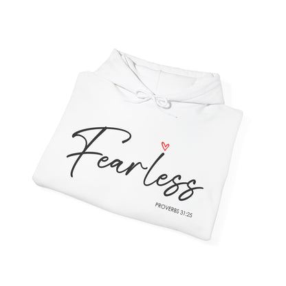 "Fearless" Inspirational Pullover Hoodie