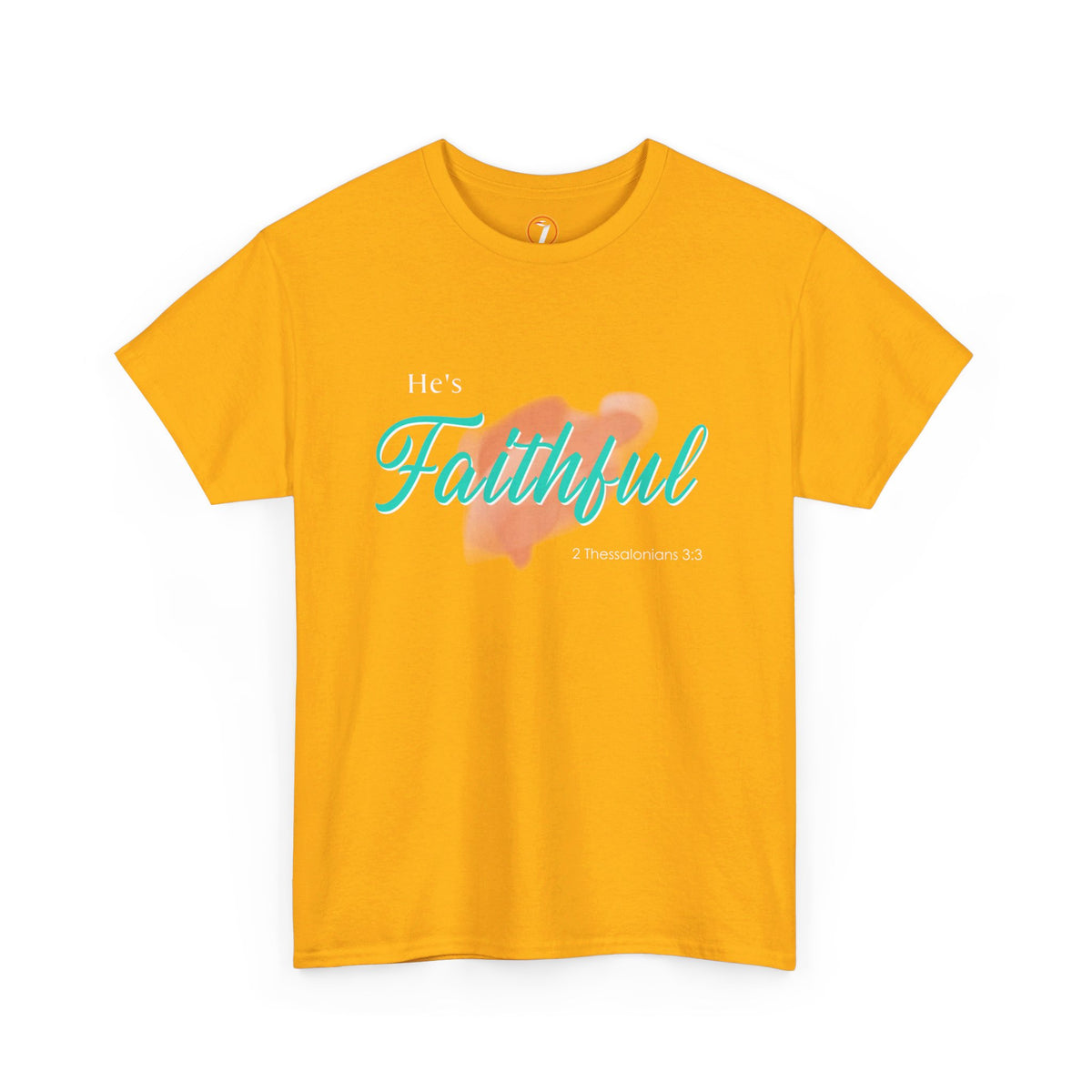 He's Faithful Unisex Heavy Cotton Tee