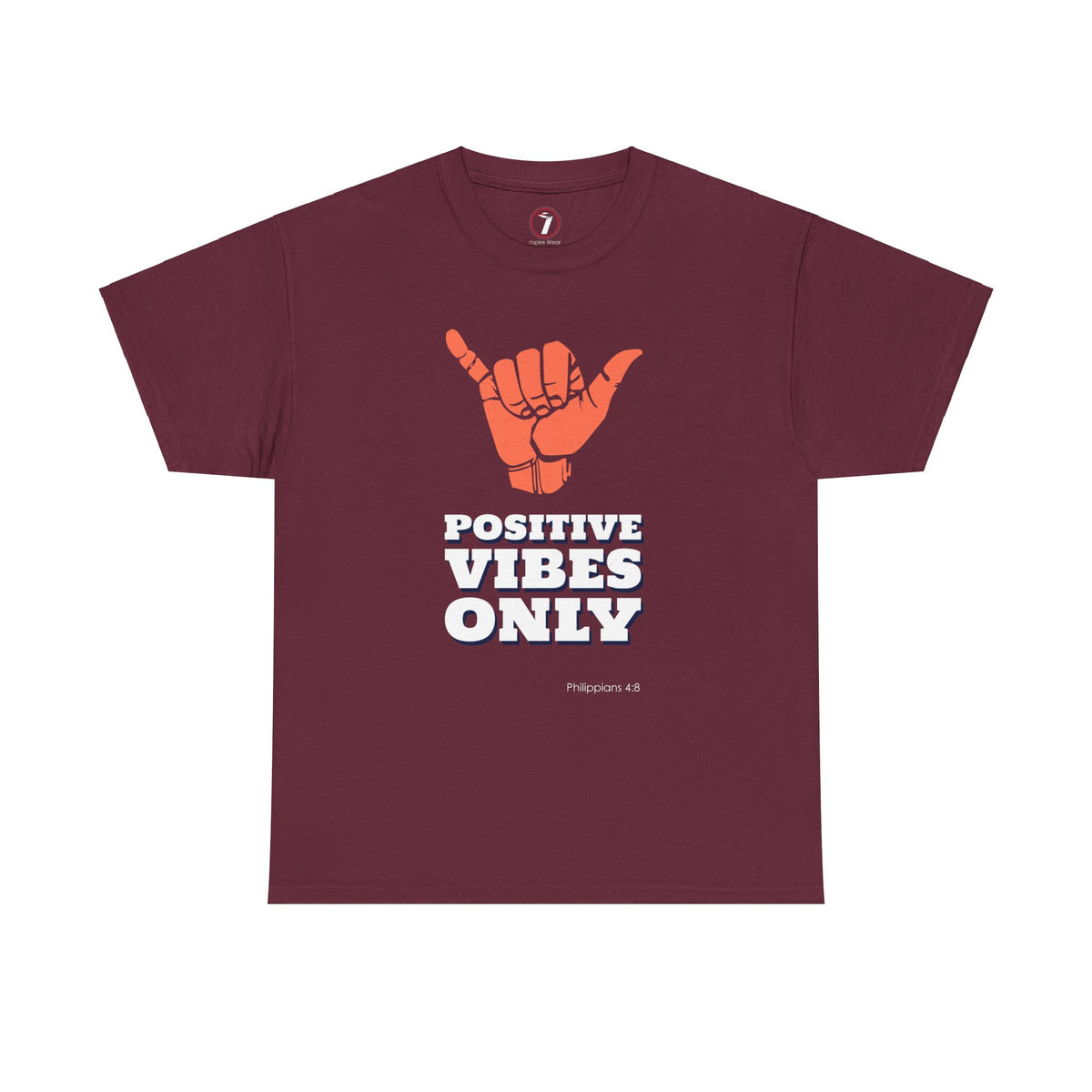 Positive Vibes Unisex Heavy Cotton Tee