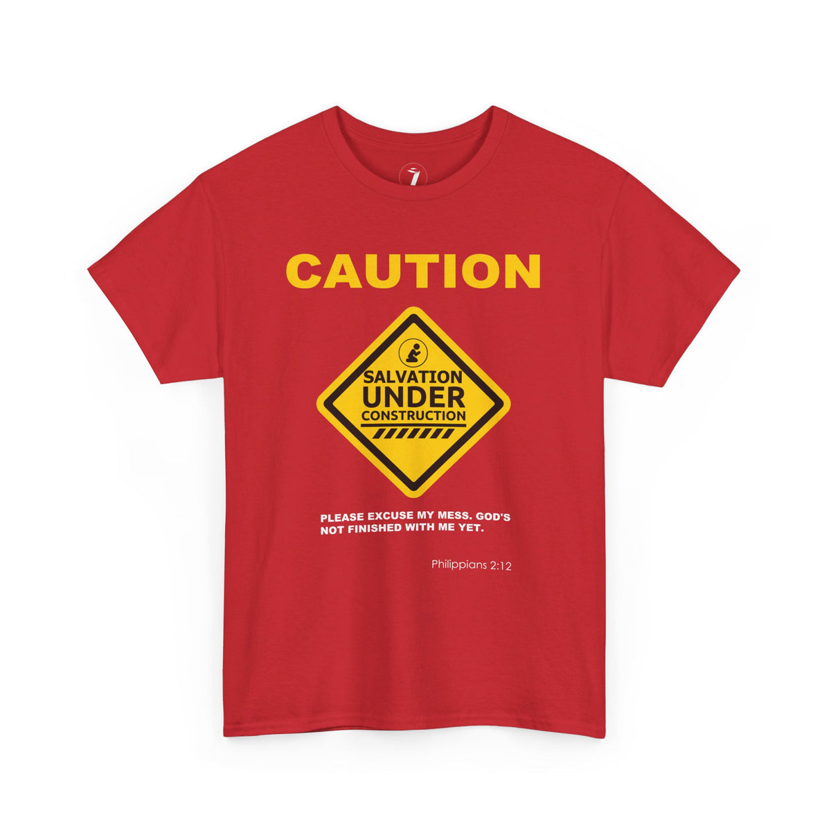 Salvation Under Construction Unisex Heavy Cotton Tee