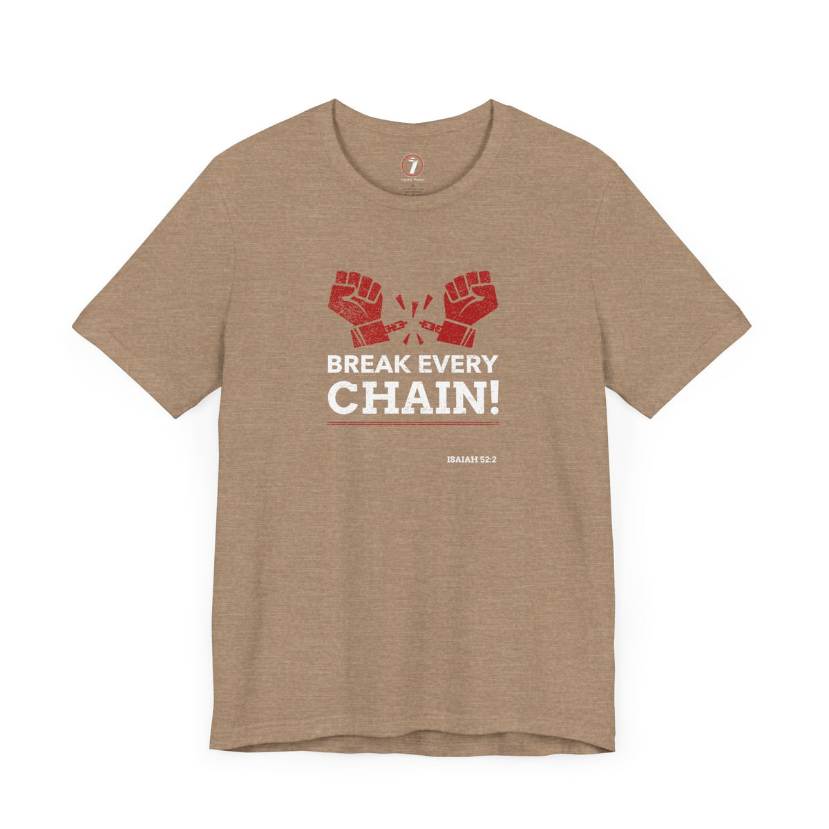 Break Every Chain Unisex Jersey Short Sleeve Tee
