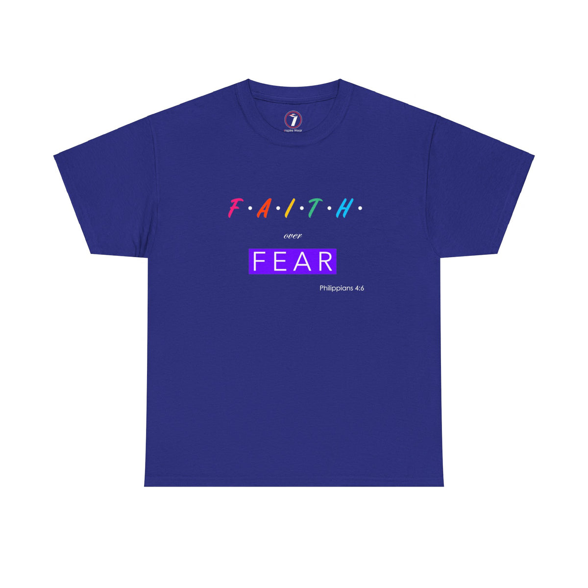 Faith Over Fear Series One Unisex Heavy Cotton Tee