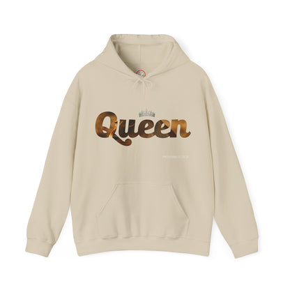 I Am Queen Unisex Heavy Blend™ Hooded Sweatshirt