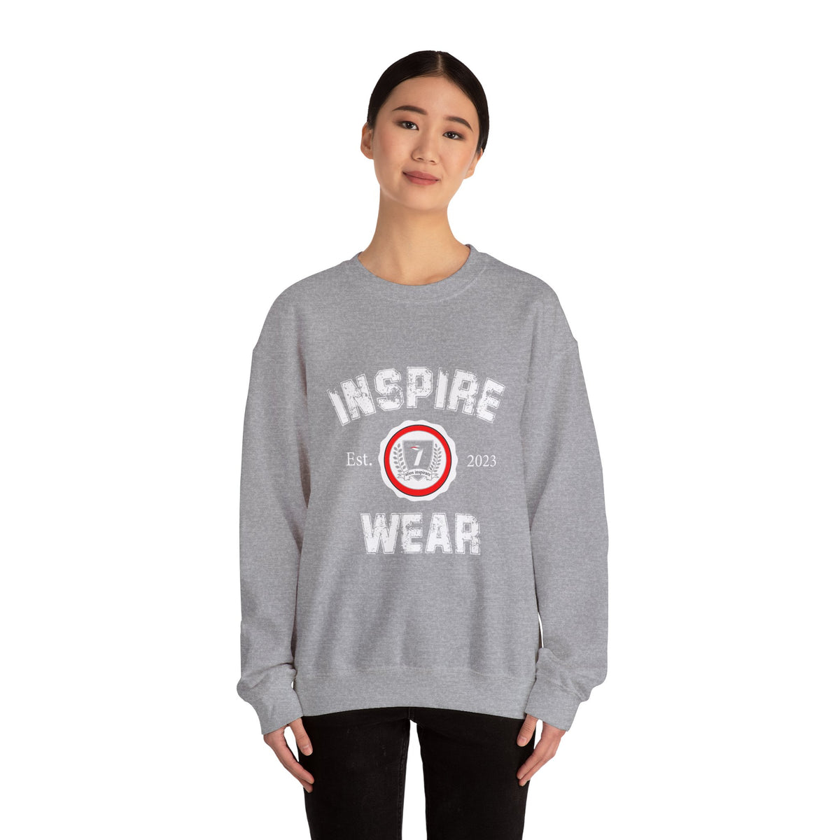 Inspire Wear Collegiate Unisex Heavy Blend™ Crewneck Sweatshirt