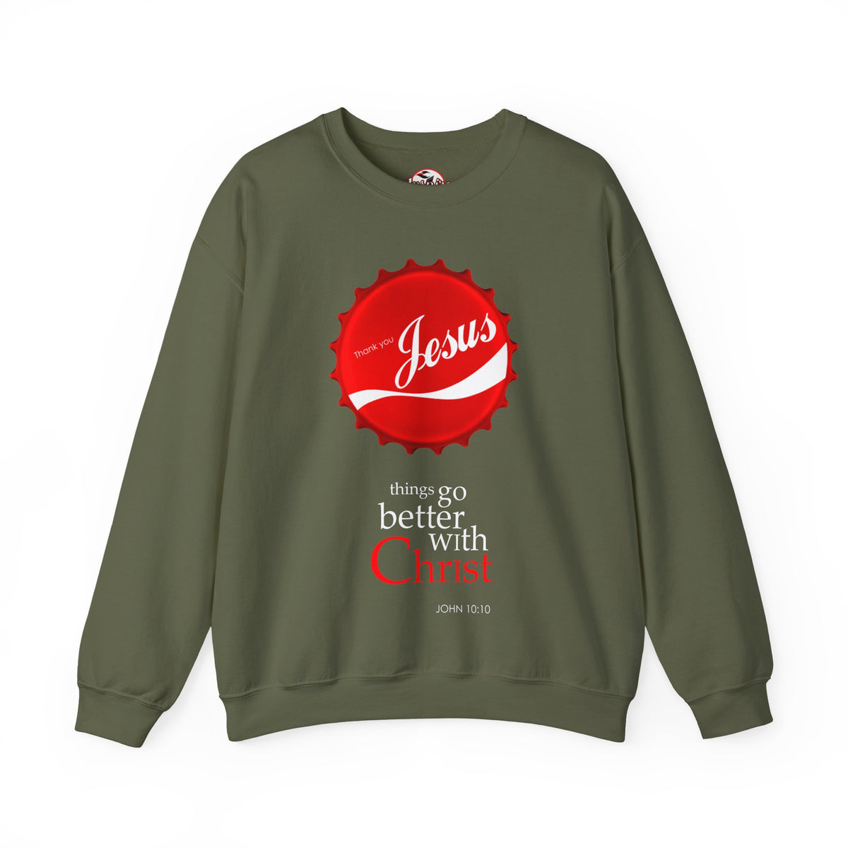 "Things Go Better with Christ" Crewneck Sweatshirt