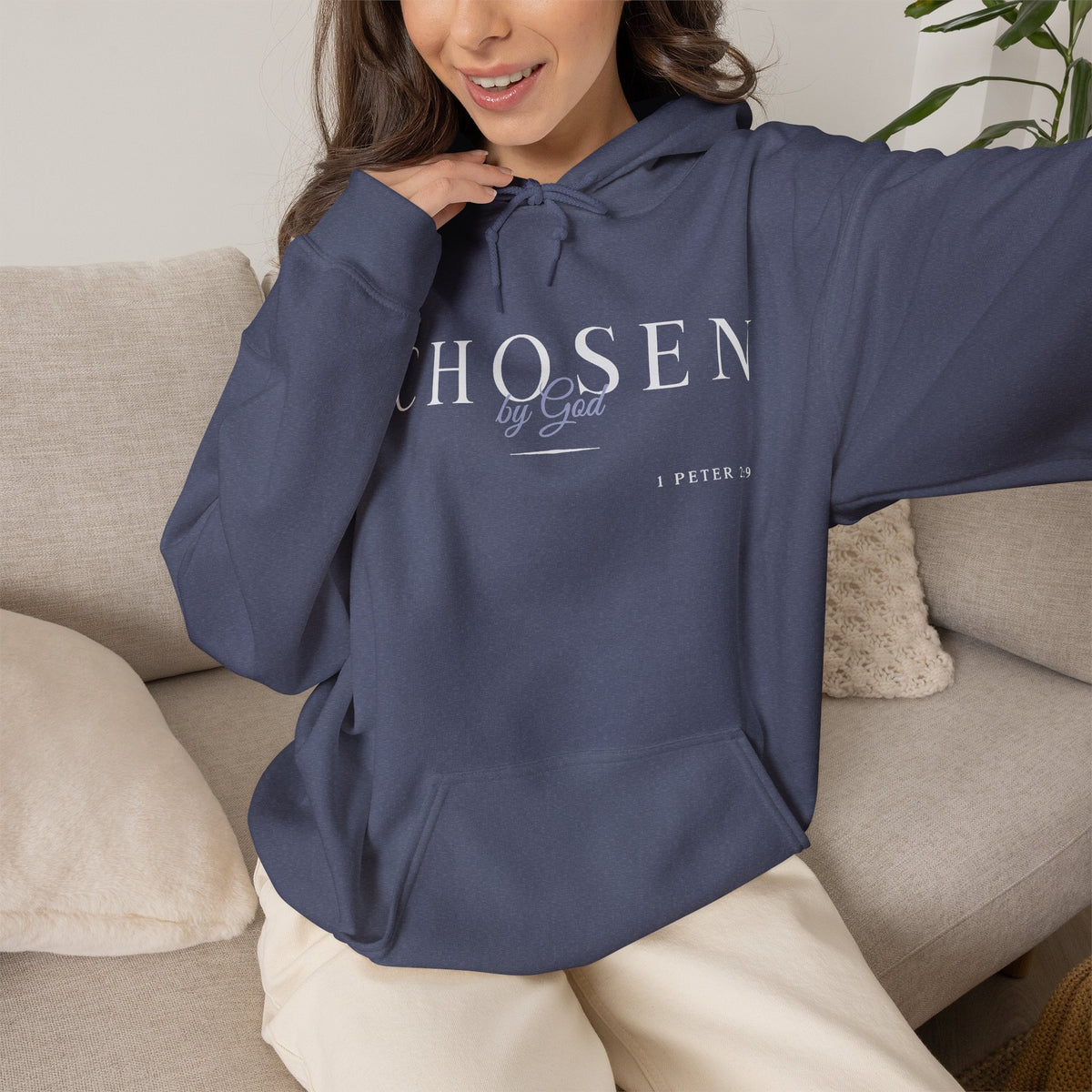 "Chosen by God" Affirnation Pullover Hoodie