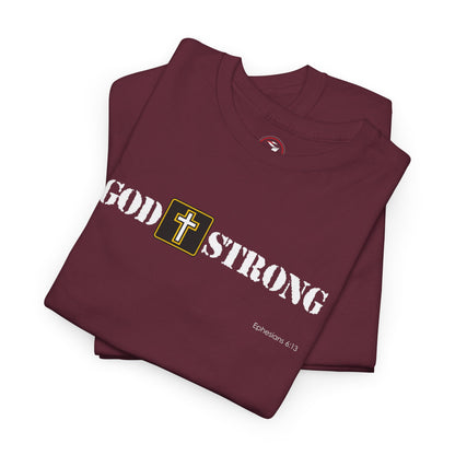 God Strong Unisex Heavy Cotton Tee