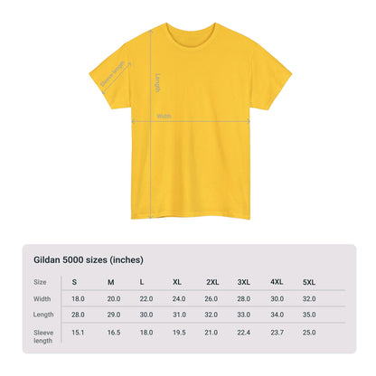 He's Righteous Unisex Heavy Cotton Tee
