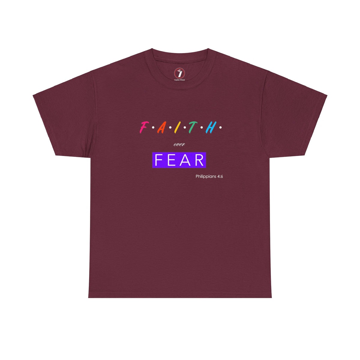 Faith Over Fear Series One Unisex Heavy Cotton Tee