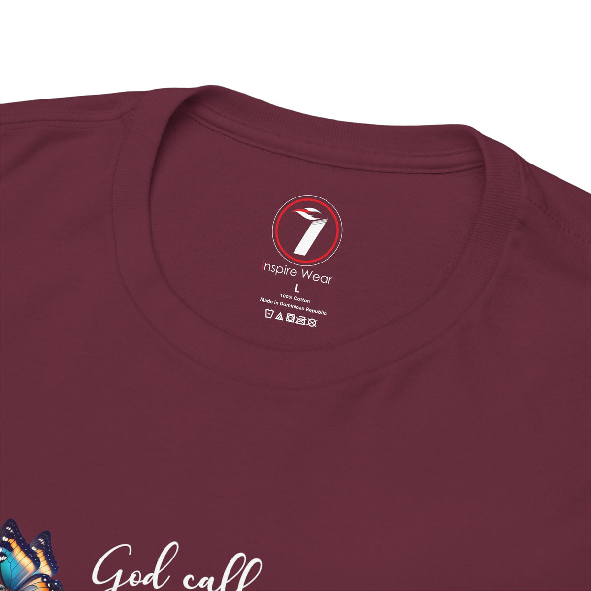 God Calls Me Beautiful Unisex Heavy Cotton Tee