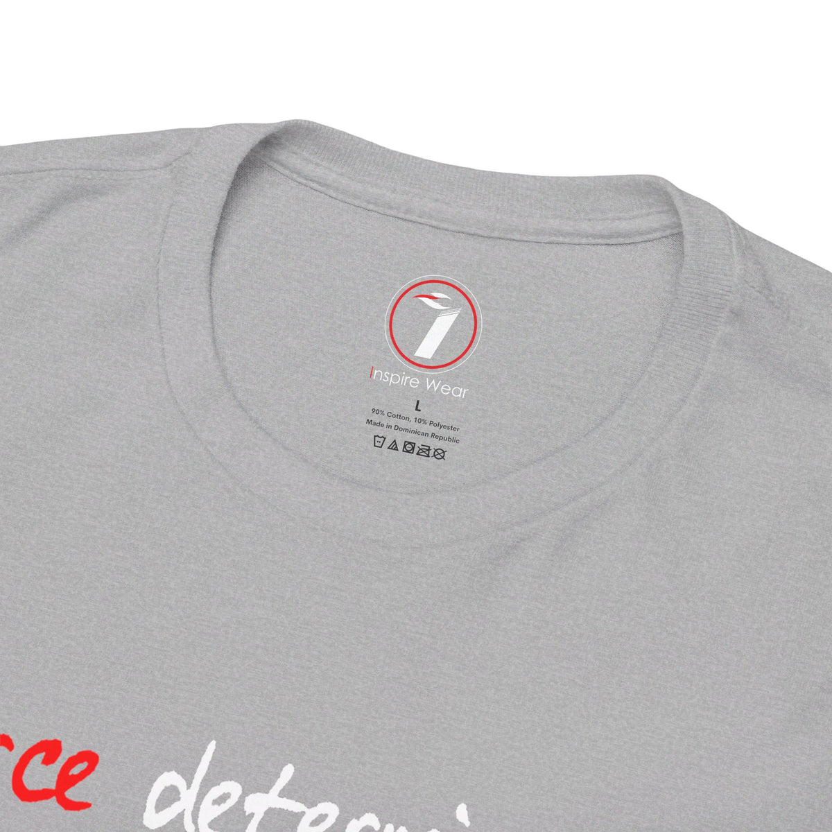 Fierce Determination Unisex Heavy Cotton Tee