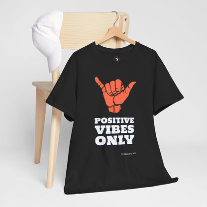 Positive Vibes Unisex Heavy Cotton Tee