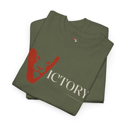 Victory in Jesus Unisex Heavy Cotton Tee