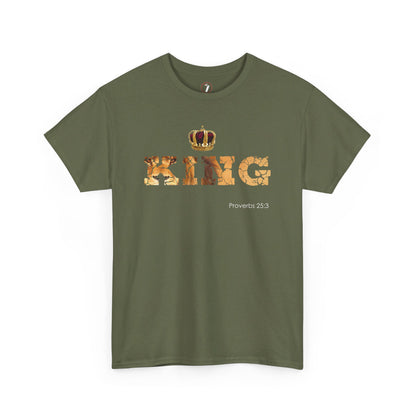I Am King Unisex Heavy Cotton Tee