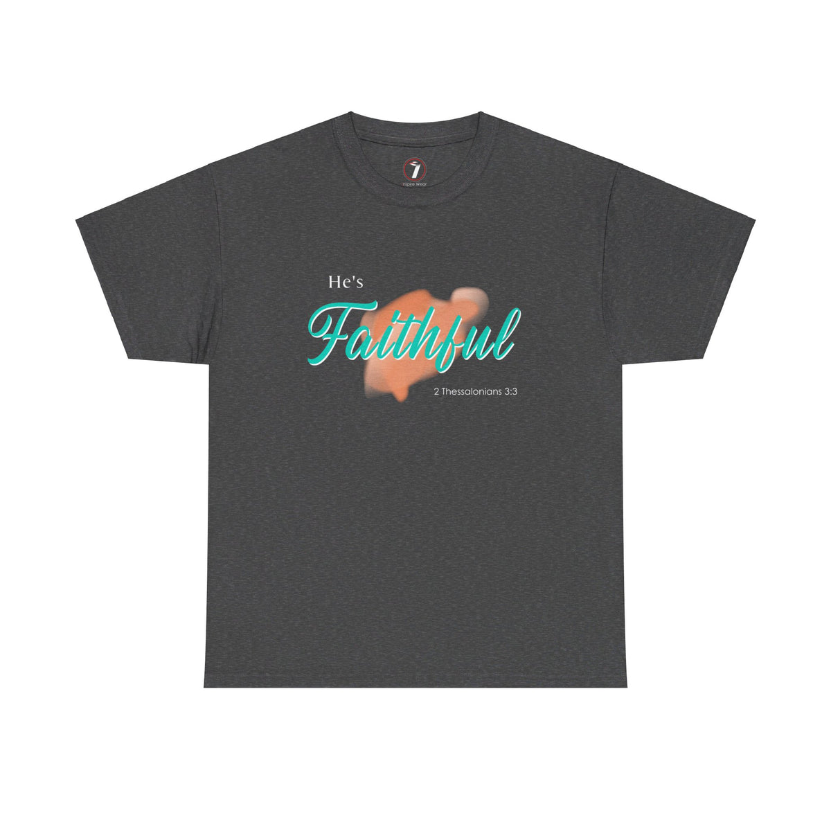 He's Faithful Unisex Heavy Cotton Tee