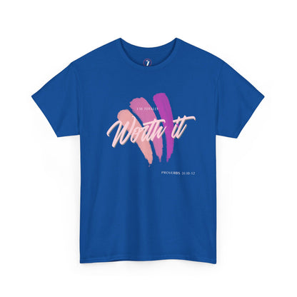 I'm Totally Worth It Unisex Heavy Cotton Tee