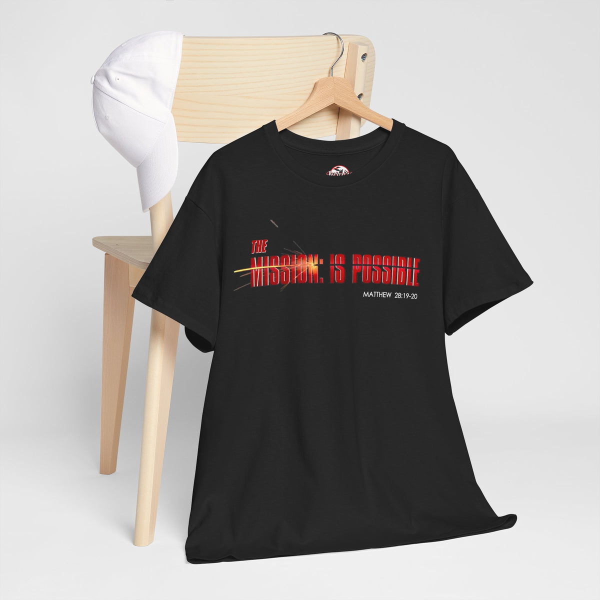 The Mission is Possible Motivational Unisex Graphic T-Shirt