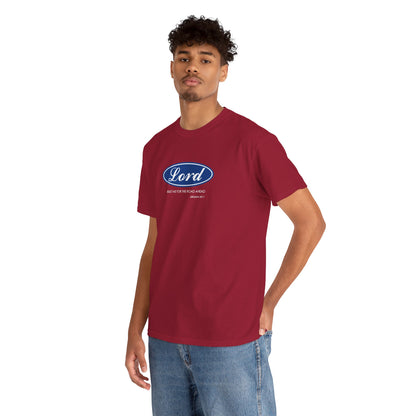 Lord Built Me Inspirational Crewneck T-Shirt
