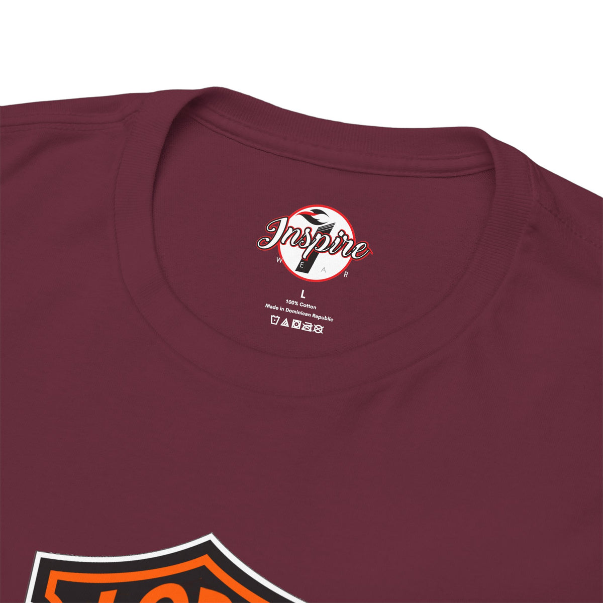 "Jesus Christ Lord and Savior" Motivational Crewneck Graphic T‑Shirt
