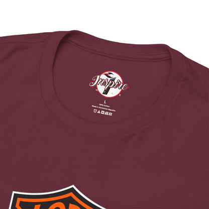 "Jesus Christ Lord and Savior" Motivational Crewneck Graphic T‑Shirt