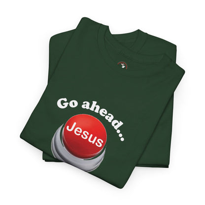 Push the Button Unisex Heavy Cotton Tee