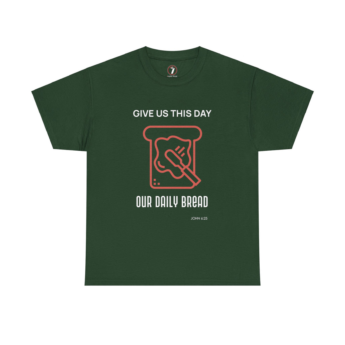 Daily Bread Unisex Heavy Cotton Tee