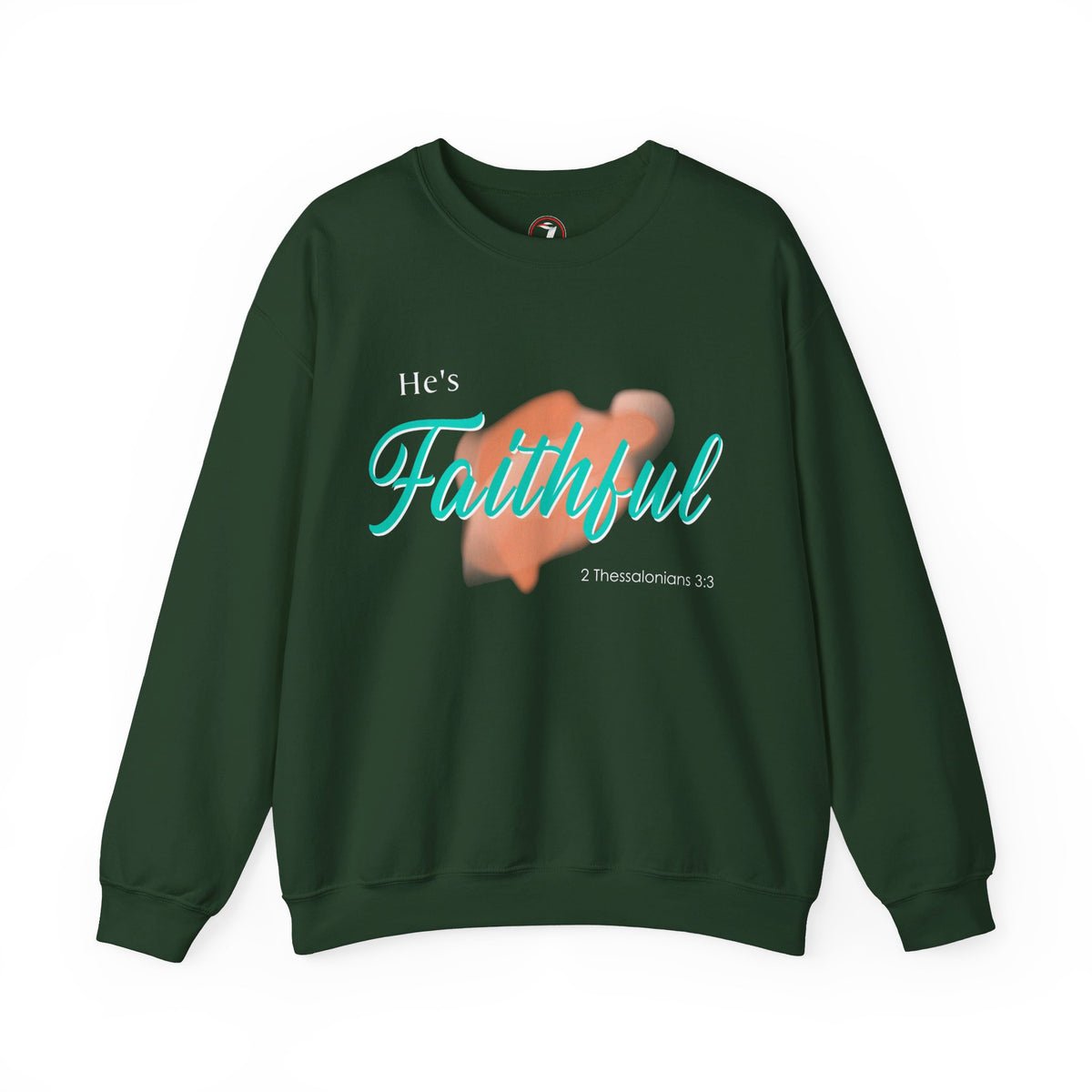 He's Faithful Unisex Heavy Blend™ Crewneck Sweatshirt