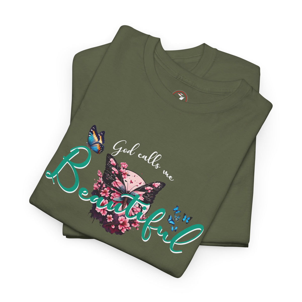 God Calls Me Beautiful Unisex Heavy Cotton Tee