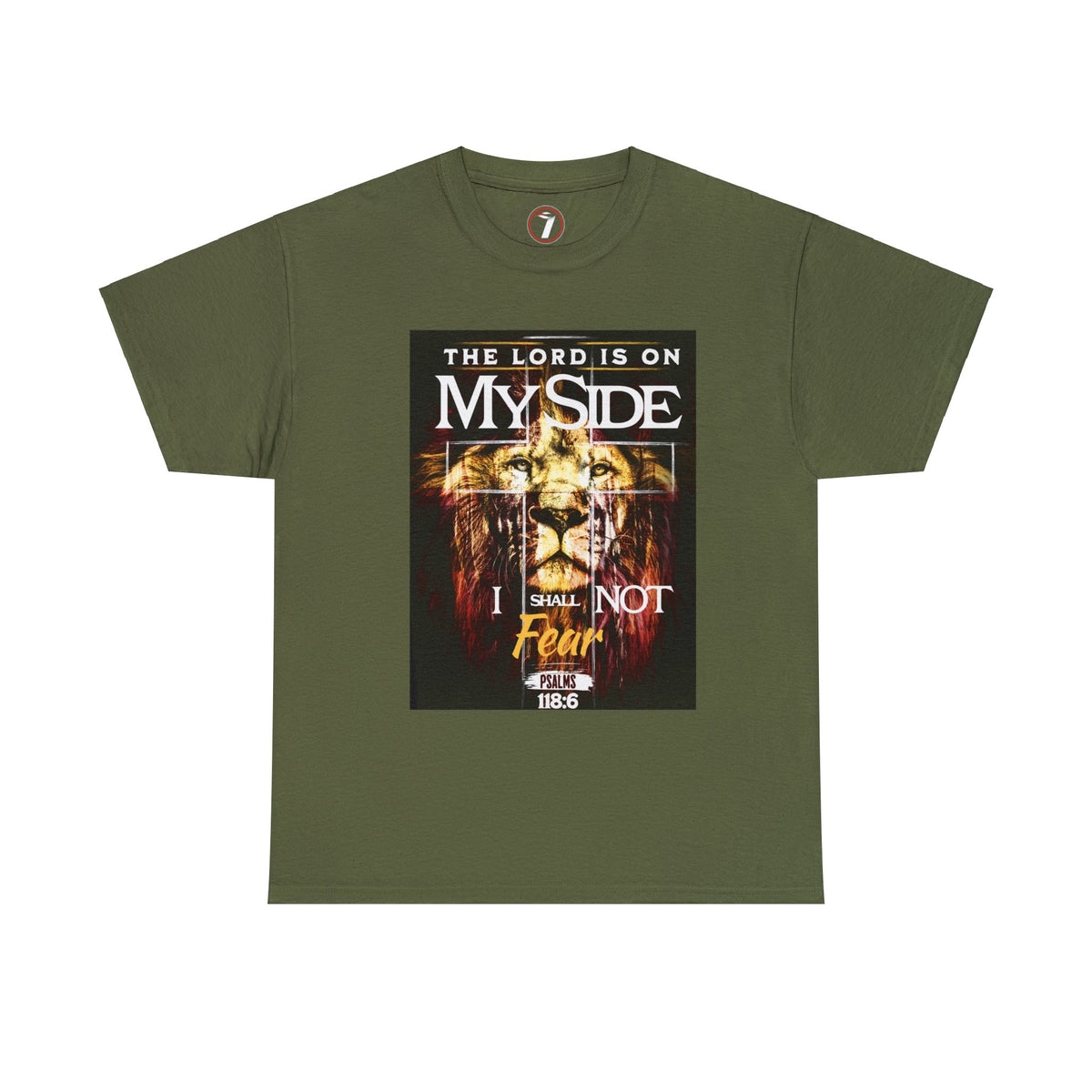 Lord on My Side Unisex Heavy Cotton Tee