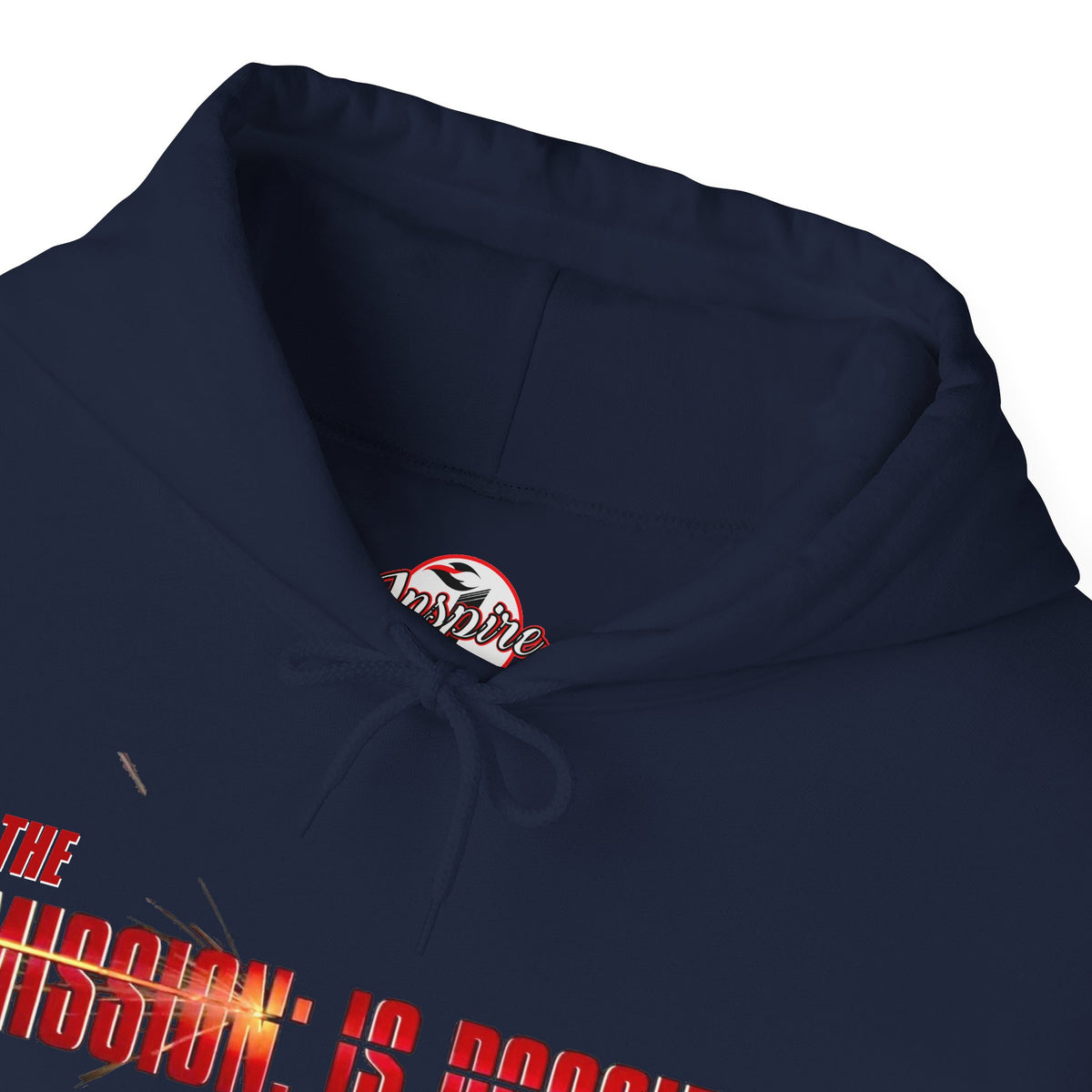 "The Mission is Possible" Motivational Pullover Hoodie