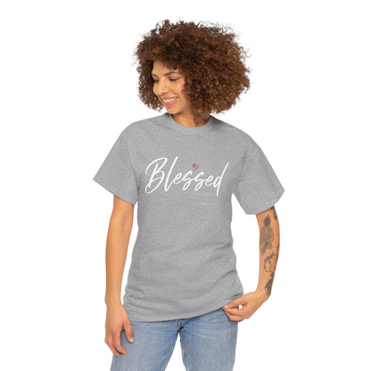 "Blessed" Women's Inspirational Graphic T‑Shirt