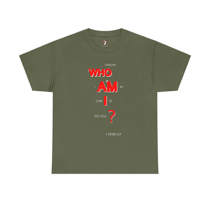 Who Am I ? Unisex Heavy Cotton Tee