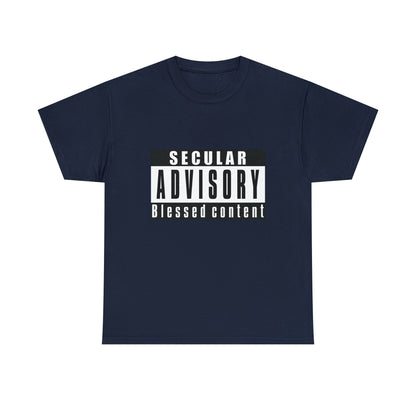 Secular Advisory Unisex Heavy Cotton Tee
