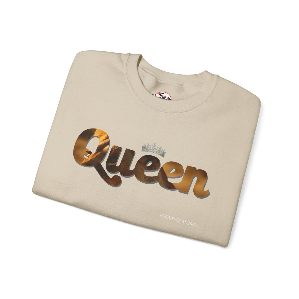 "Queen" Women's Inspirational Pullover Sweatshirt