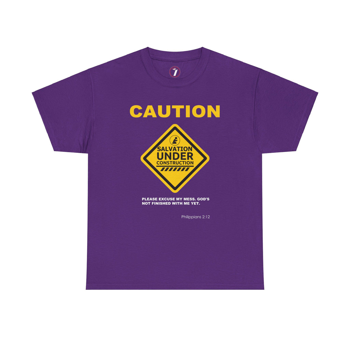 Salvation Under Construction Unisex Heavy Cotton Tee