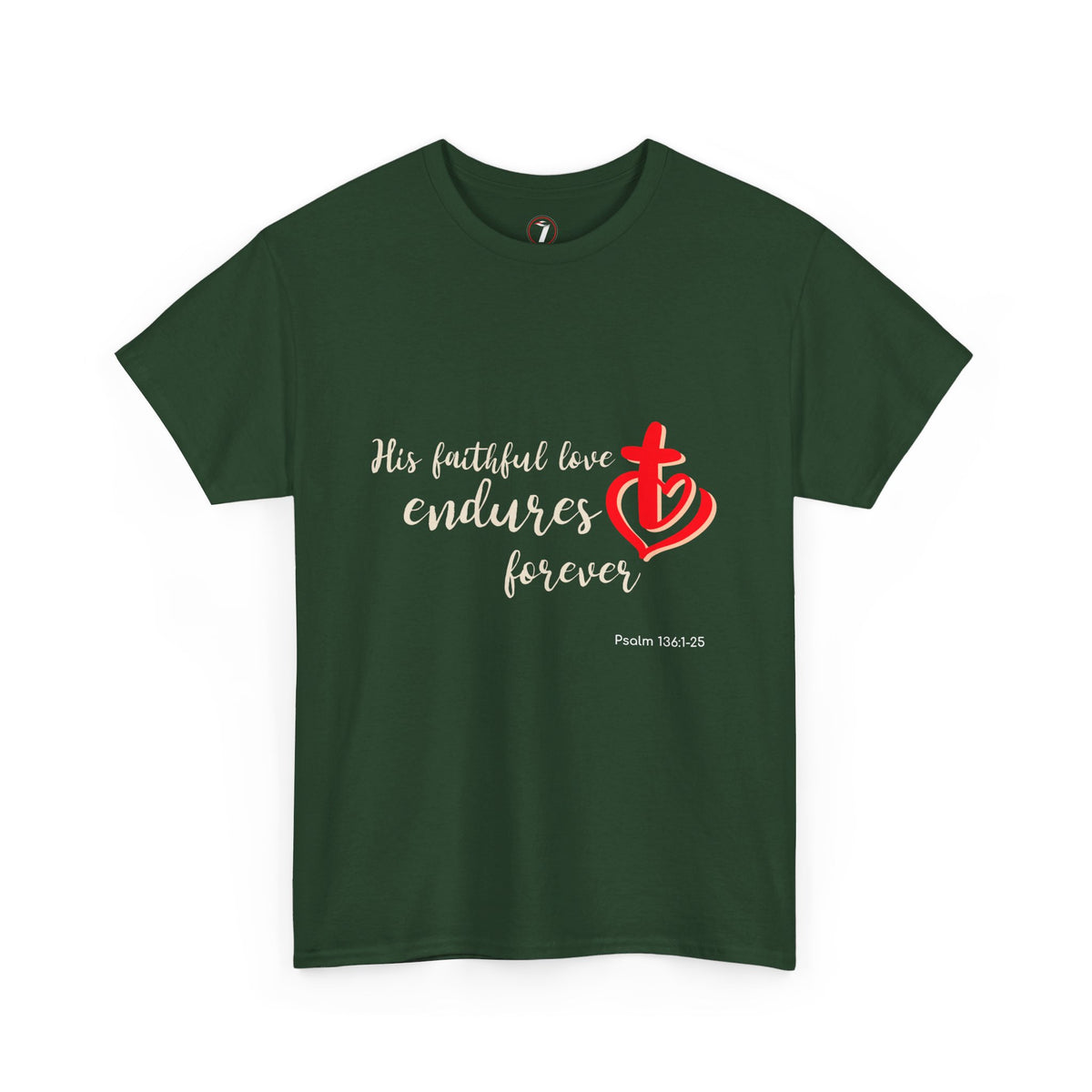 His Faithful Love Unisex Heavy Cotton Tee