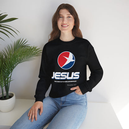 "Jesus: The Choice of Every Generation" Unisex Crewneck Sweatshirt