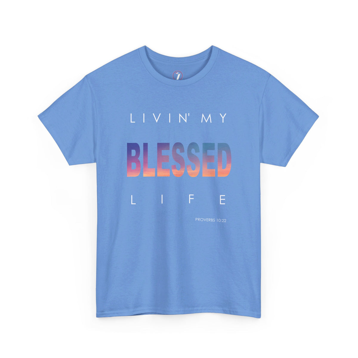 Livin' My Blessed Life Unisex Heavy Cotton Tee