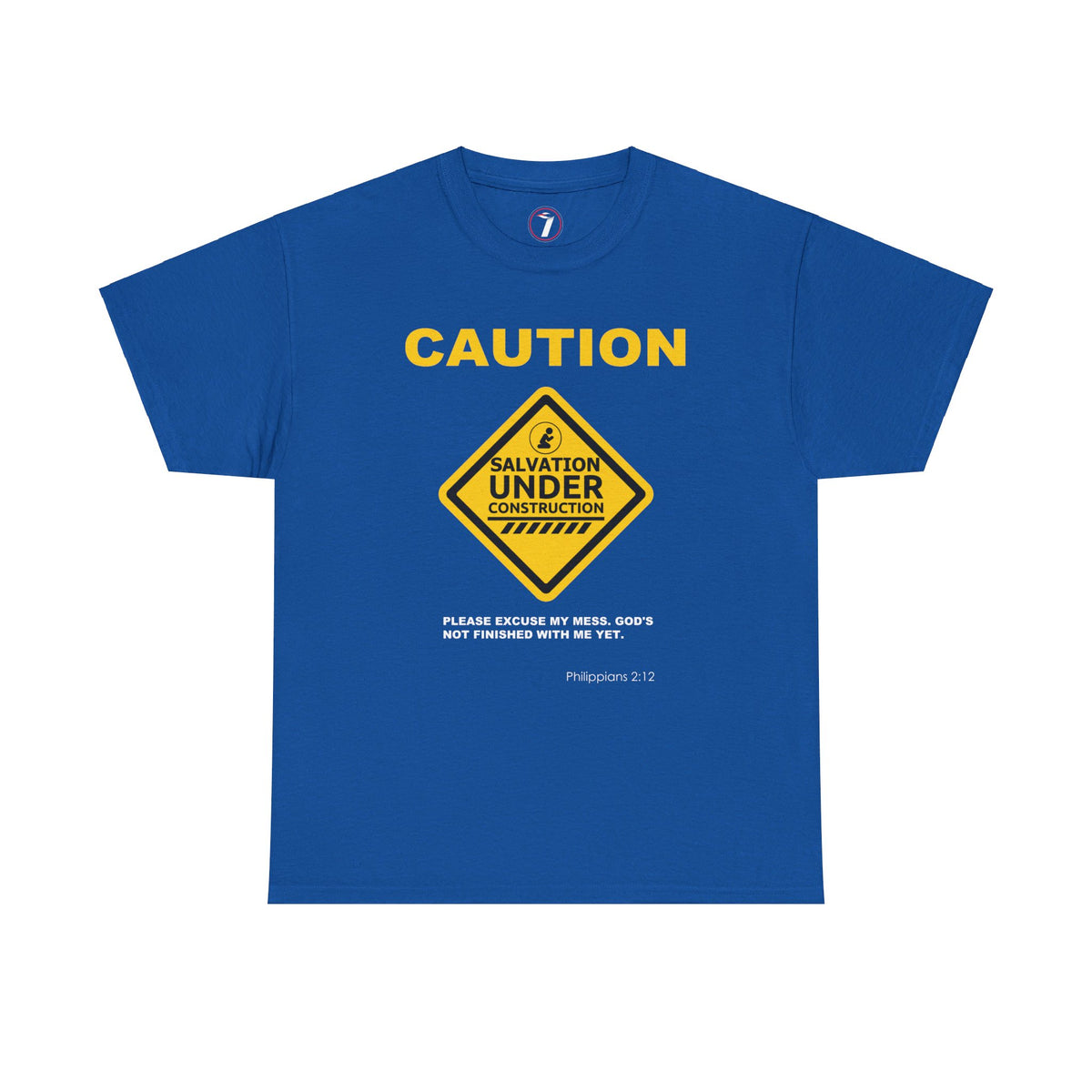 Salvation Under Construction Unisex Heavy Cotton Tee