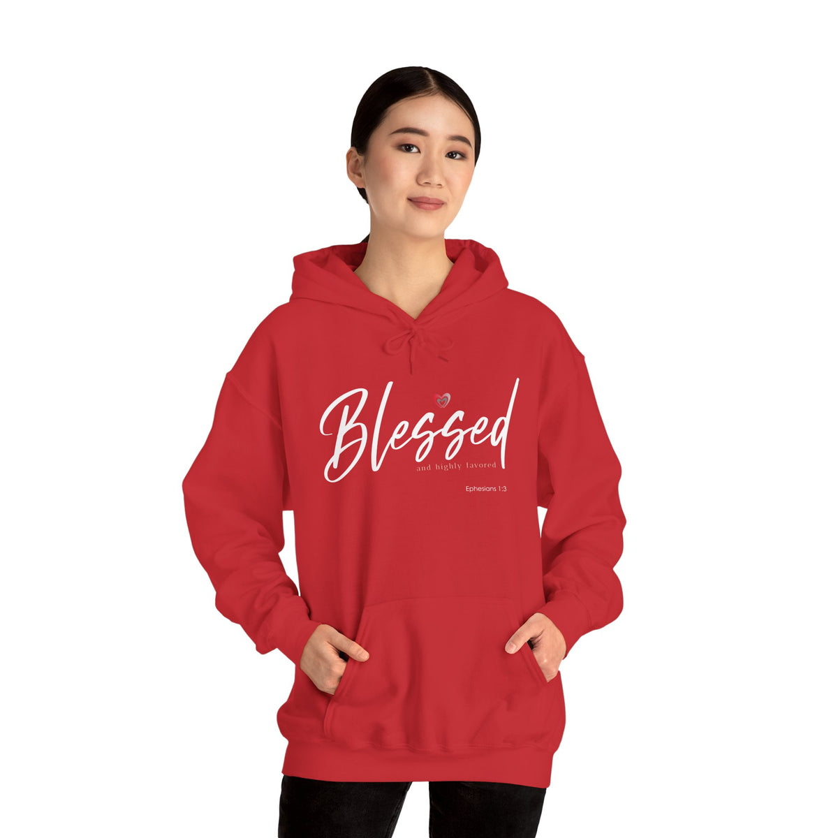 "Blessed" Women's Inspirational Pullover Hoodie