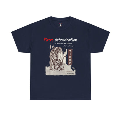 Fierce Determination Unisex Heavy Cotton Tee