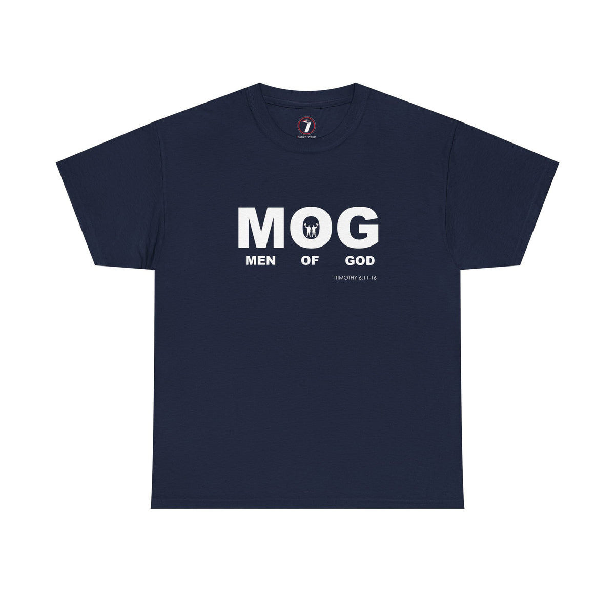 "MOG" Men of God Faith Based Graphic T-Shirt - Unisex Heavy Cotton Tee