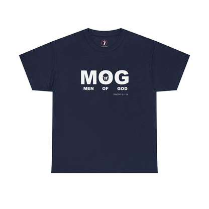 "MOG" Men of God Faith Based Graphic T-Shirt - Unisex Heavy Cotton Tee