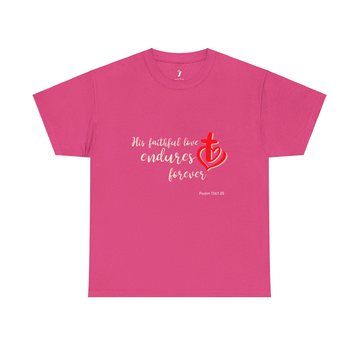His Faithful Love Unisex Heavy Cotton Tee
