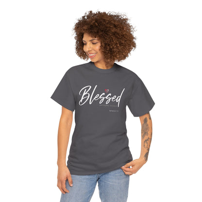 "Blessed" Women's Inspirational Graphic T‑Shirt
